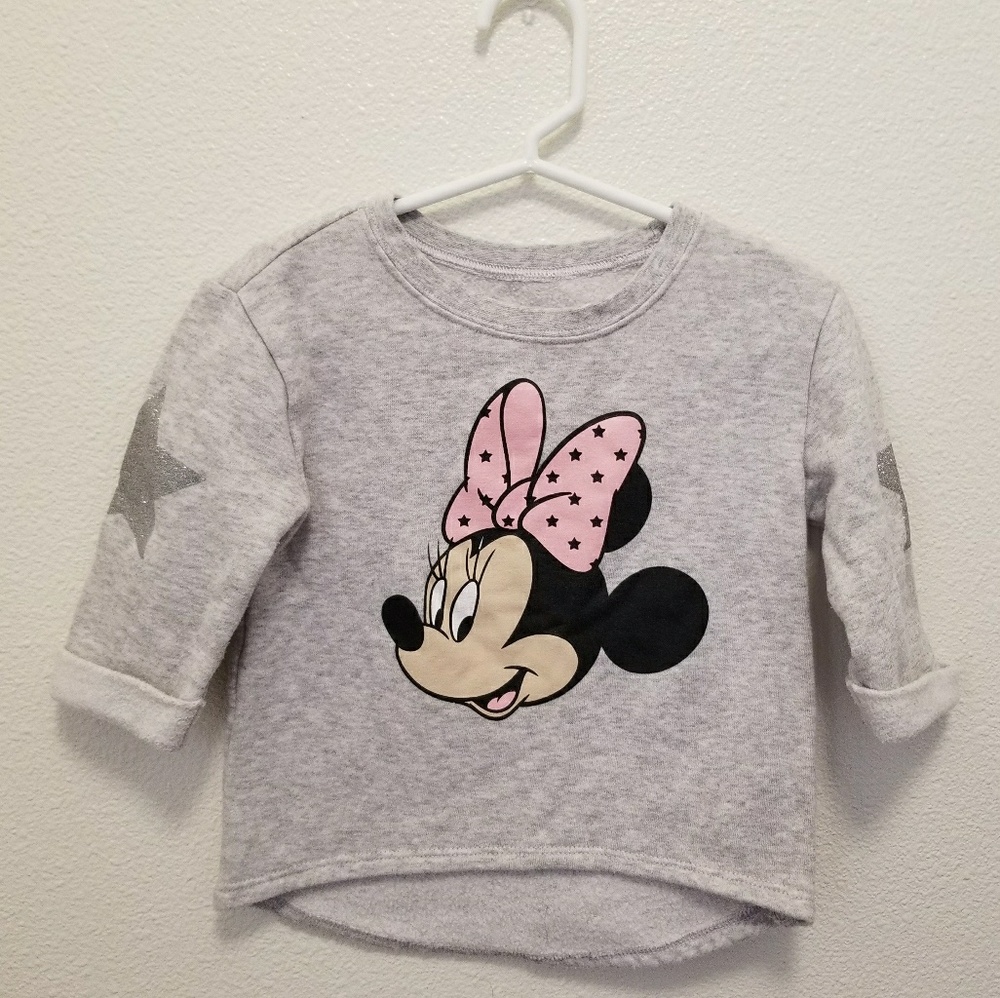 Old Navy Minnie Mouse Quartet Sleeve Sweater